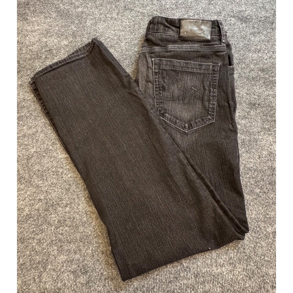 34 HERITAGE CHARISMA Comfort Rise Classic Denim Jeans Mens 36x32 Black/Gray‎